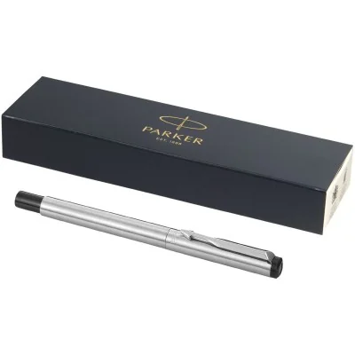 Stylo roller Vector Parker (encre noire) - Argent