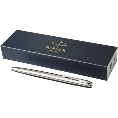 Stylo plume Jotter Parker (encre bleue) - Acier / Chrome